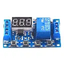 6-30V 1-Channel Power Relay Module with Adjustable Timing Cycle