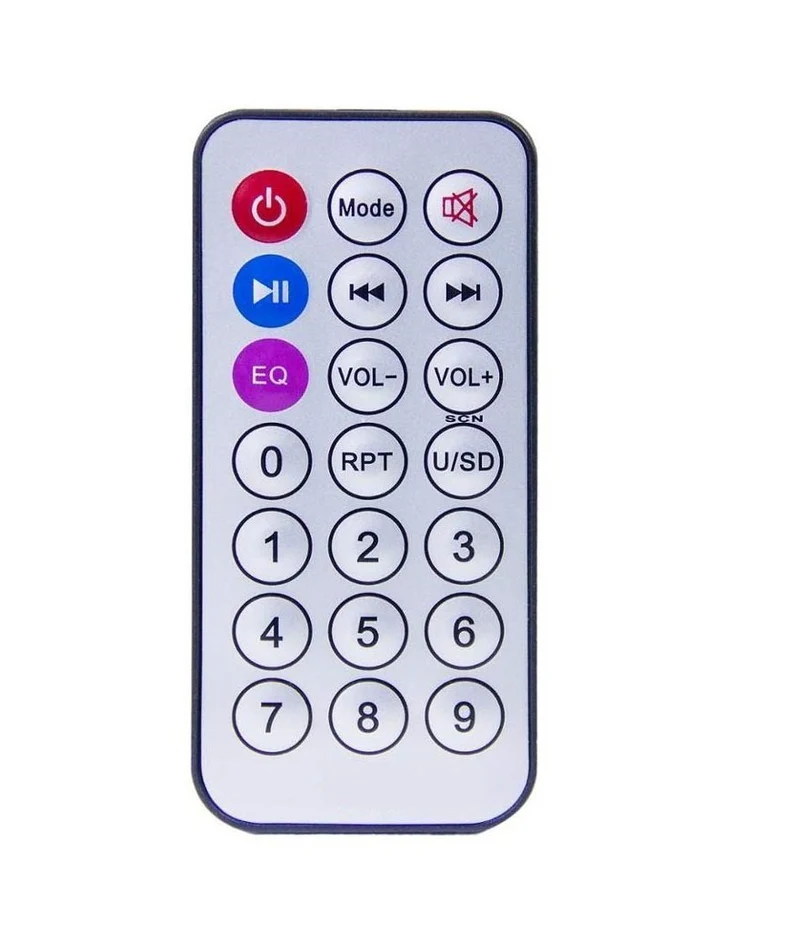 Infrared IR Remote Controller for RC Devices/Audio Player/DIY Projects