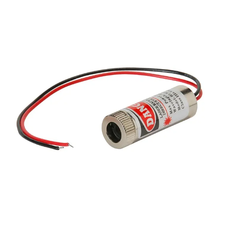12mm 5mW Red Point Laser Module MXD1230 Point Spot Size Adjustable Laser