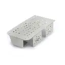 4 wheel chassis metal grey