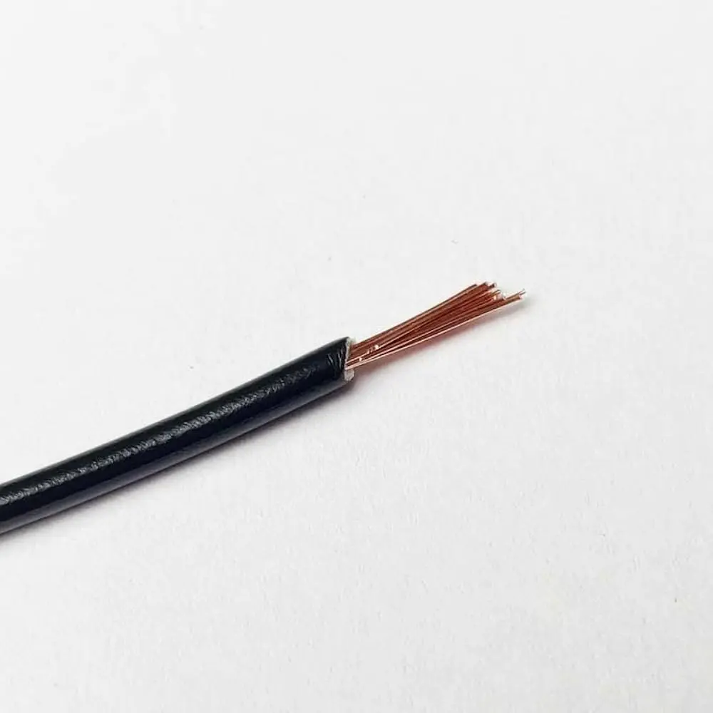 1 Sq.mm Black Wire (1 meter)