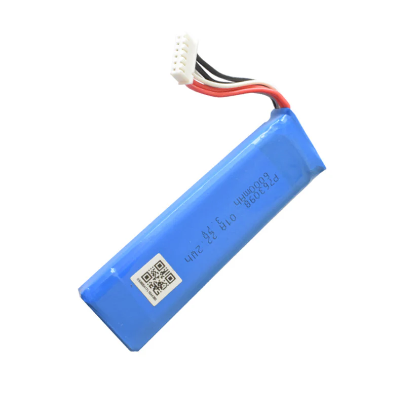 3.7v 6000mAh 22.2Wh Lithium Polymer Rechargeable Battery