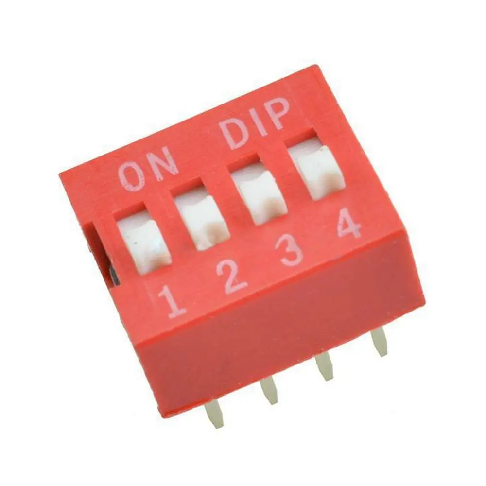 4-Way Slide Switch 2.54mm Pitch