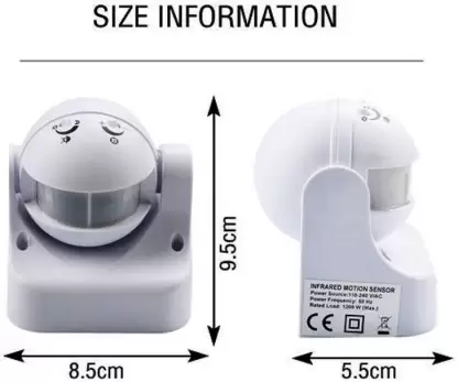 [8881821] 220V LED PIR Infrared Automatic Motion Detection Sensor Light Switch