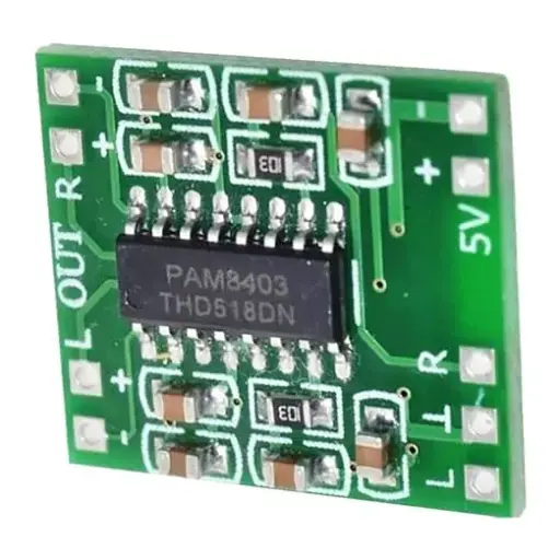 [3279770] PAM8403 DC 5V Class D Mini Digital Audio Amplifier Board Module Green
