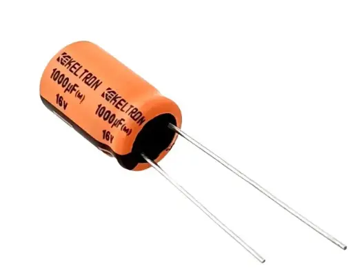 [3279321] 16V 1000uF Electrolytic Capacitor – 10X16mm – Keltron