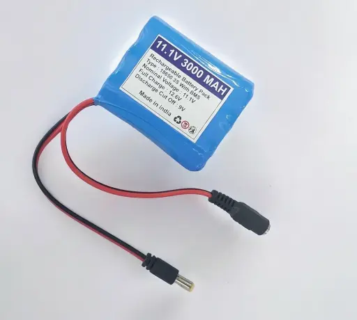 [7255977] 18650 Li-ion 3000mAh 11.1v 3S Battery Pack