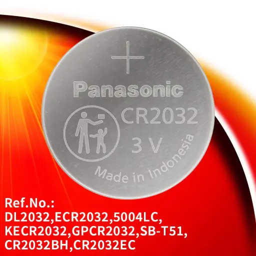 [8966] Panasonic: 3V Non-Rechargeable Round Lithium Coin Button Cells