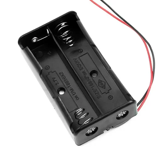 [7255493] 2 Cells 18650 Battery Holder