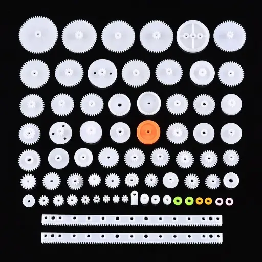 [643819] 75pcs. Gears Assorted Kit for DIY Robotics and Household Repair
