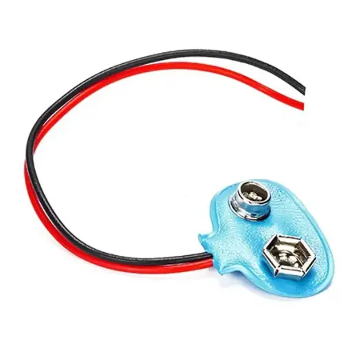[378780] 9V Battery Connector – Snap Type – 11 cm Length