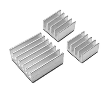 [643500] 3 in 1 Aluminum Heat Sink Set for Raspberry Pi 3/4
