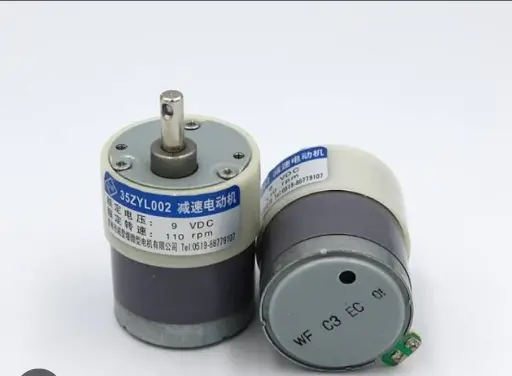 [32772] 12 V 9V Dc Motor 110 Rpm For Note Counting Machine 