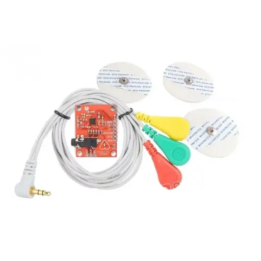 [3279788] Heart Rate Monitor Kit with AD8232 ECG sensor module
