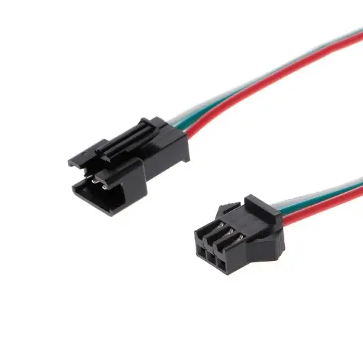 [72551234] JST-SM 3 Pin Plug Male and Female Connector Pair with Wire