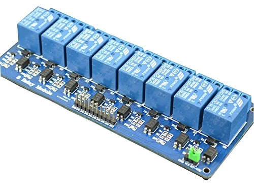 [96381246] 8 Road/Channel Relay Module (with light coupling) 5V