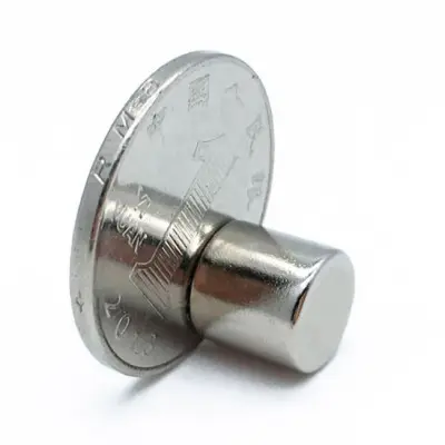 [3781446] 6mm x 6mm (6x6 mm) Neodymium Cylindrical Strong Magnet