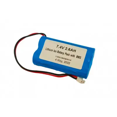 [551152] 7.4V 2600mAH Li-ion Battery Pack Inbuilt BMS protection