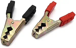 [8372861] Heavy Duty Alligator, Crocodile Clamp Set Electrical Battery Clamp Connect (600 AMP) multi