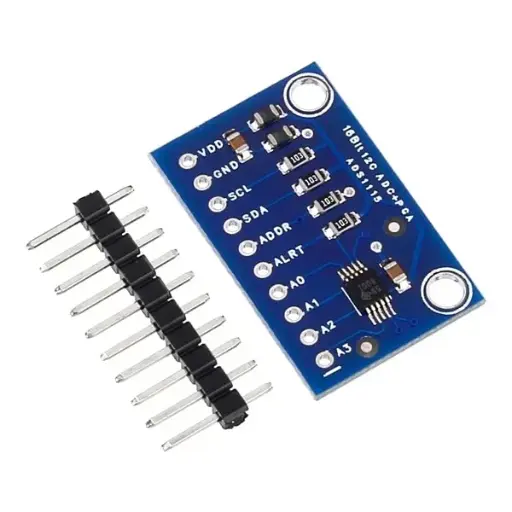 [3781284] I2C ADS1115 16-Bit ADC 4 channel Module with Programmable Gain Amplifier
