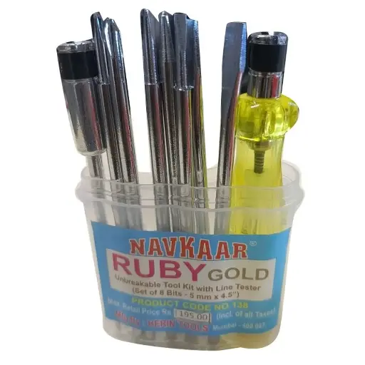 [1047393] Navkar no-138 Screwdriver Set