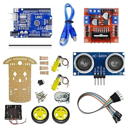 [59301173] 2WD Obstacles Avoiding Robot DIY Kit