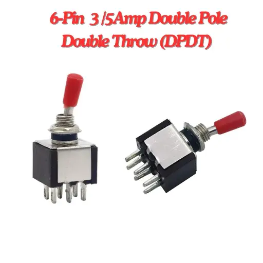 [24122] 6 Pin SPDT Toggle Switch