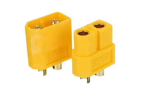 [7611222] XT60 Male-Female Connector Pair for Lipo Battery