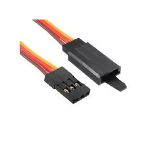 [221177]  20cm 60core JR Male to Futaba Female servo Extension Wire with hook