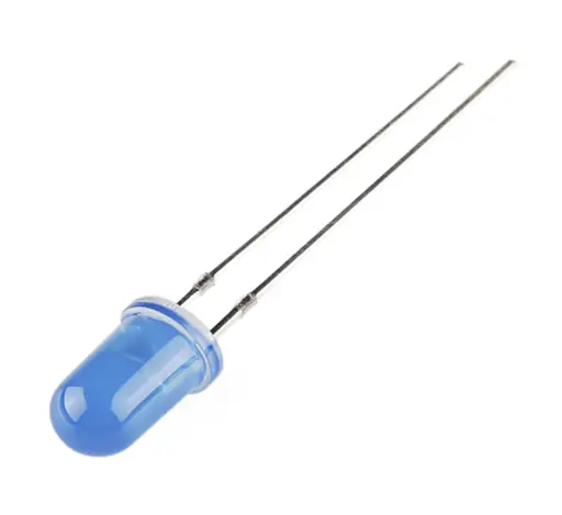 [1111222] 5mm DIP LED Blue-Blue (Pack of 5)