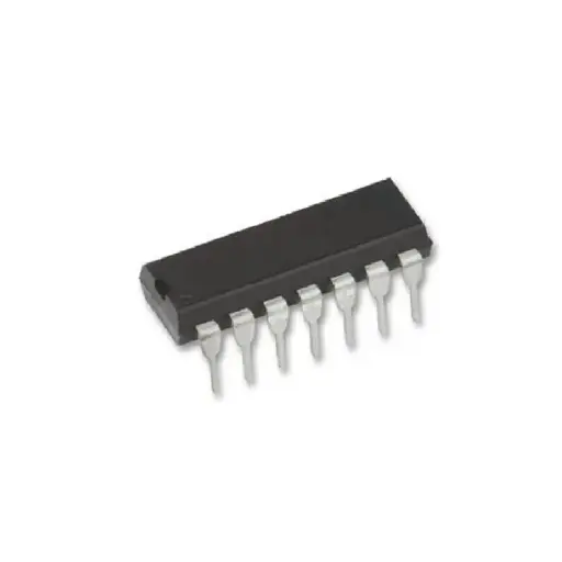 [85471] LM324 Four channels 45nA 0.6V/us 1MHz 7mV DIP-14 Operational Amplifier ROHS