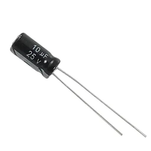 [258741] 25v 10uf Electrolytic Capacitor