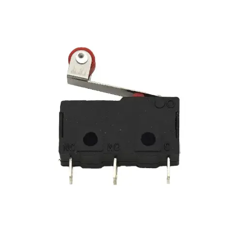 [53576] TACT SWITCH KW11-3Z 5A 250V Micro Switch Round Handle 3 Pin N/O N/C for 3D Printers