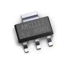 [95147] AMS1117-5.0V, 1A, SOT-223 Voltage Regulator IC